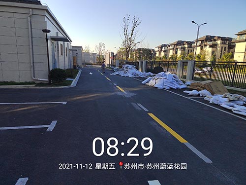 道路劃線，車位劃線，停車位劃線